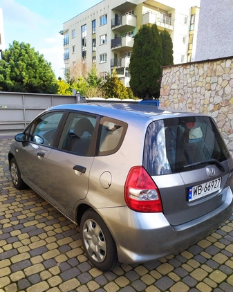 Honda Jazz cena 8000 przebieg: 160000, rok produkcji 2005 z Warszawa małe 37